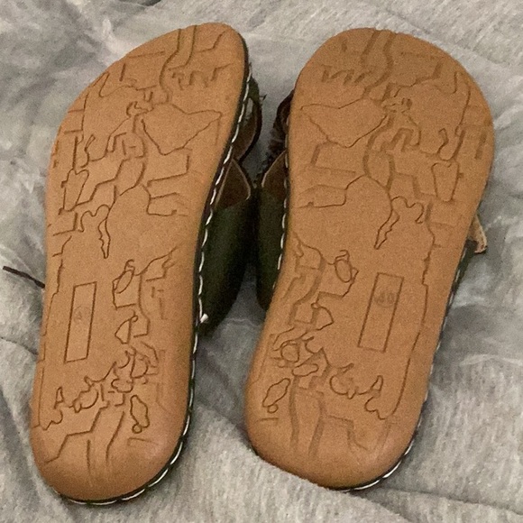 Olive Green Knot-Detail Flip-Flop - Yasirun - size 9(40) - new - Picture 8 of 8